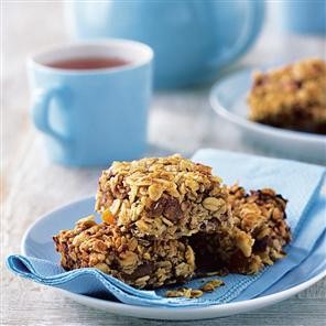 Reduced-fat flapjacks
