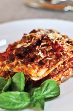 Ree's fabulous meaty lasagna