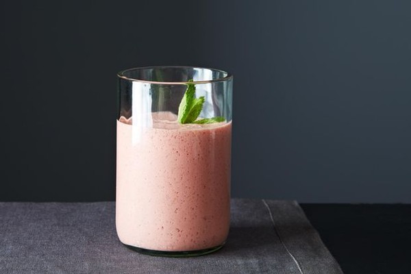 Refreshing summer licuado