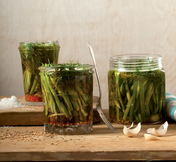 Refrigerator dilly beans