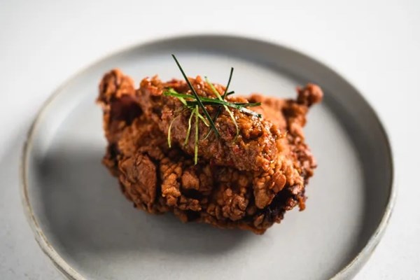 Rendang fried chicken 