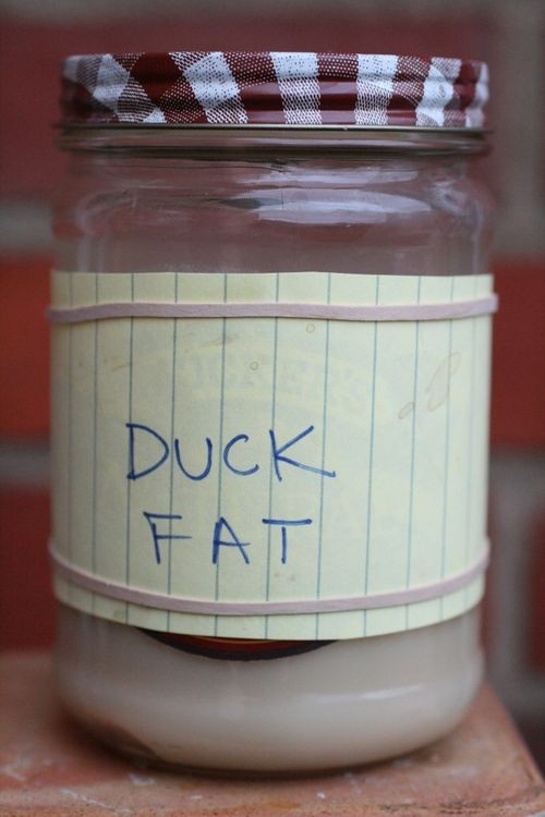 Rendering duck fat