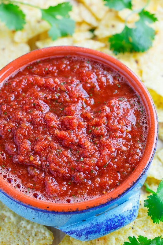 Restaurant style salsa