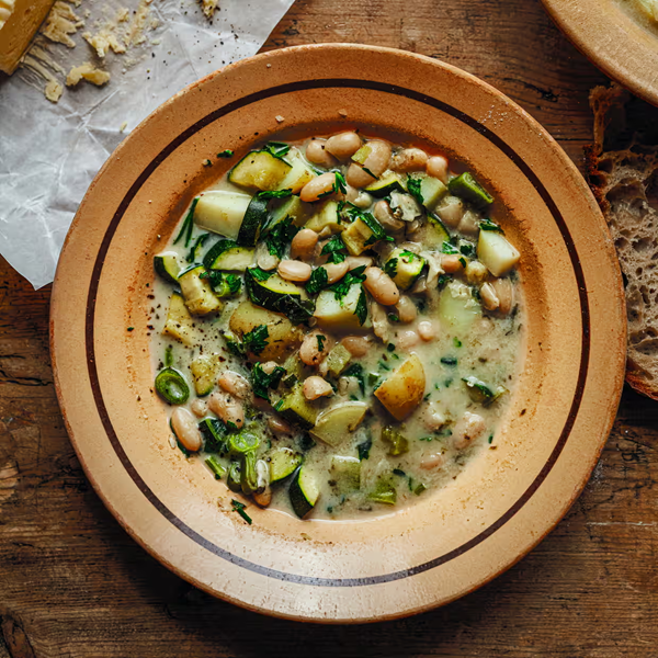 Restorative white bean stew