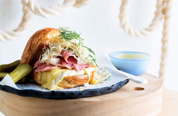 Reuben bagels