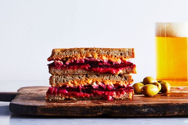 Reuben cheese (and a beet reuben)