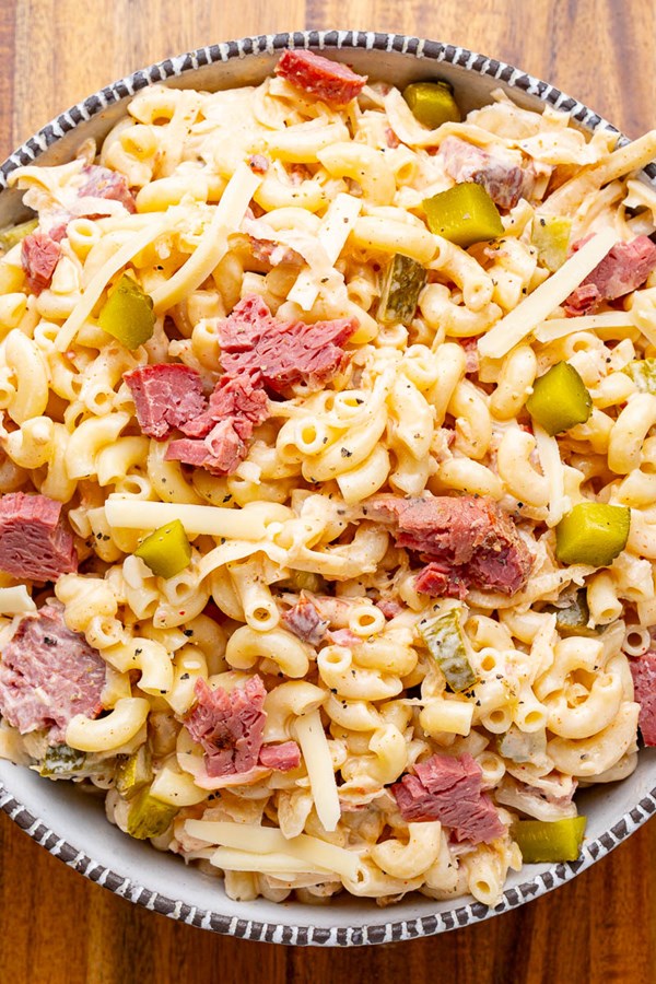 Reuben pasta salad