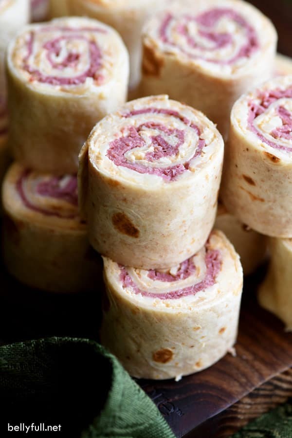 Reuben pinwheels