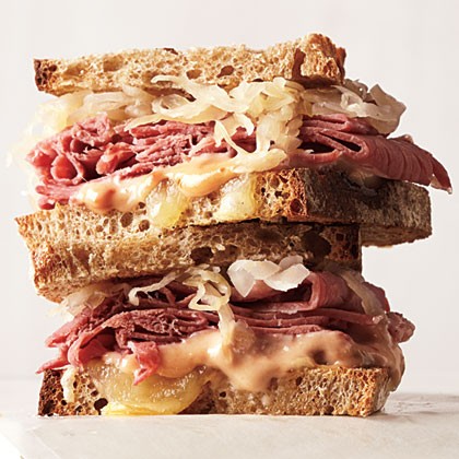 Reuben sandwiches