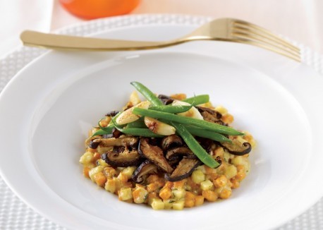 Reverse risotto