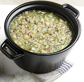 Rhode Island clam chowder