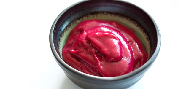Rhubarb and beetroot ketchup