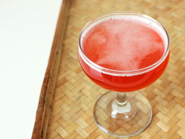 Rhubarb and rose