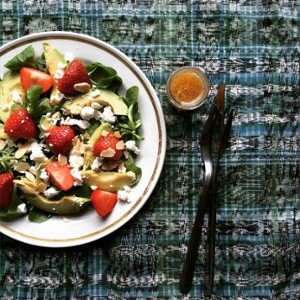 Rhubarb and rosemary dressing