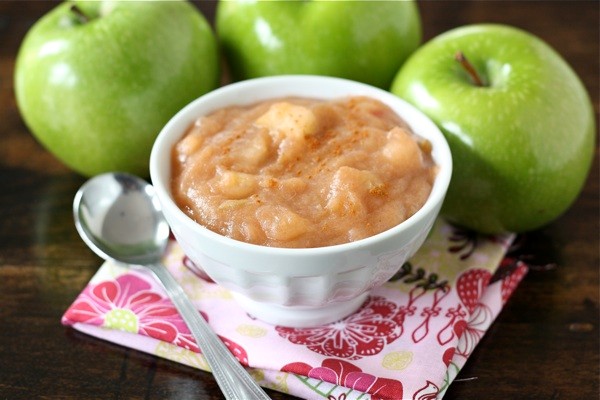 Rhubarb applesauce