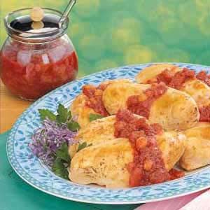 Rhubarb chutney