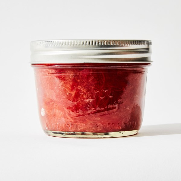 Rhubarb compote