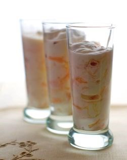 Rhubarb fool