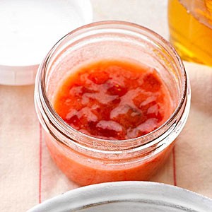 Rhubarb freezer jam