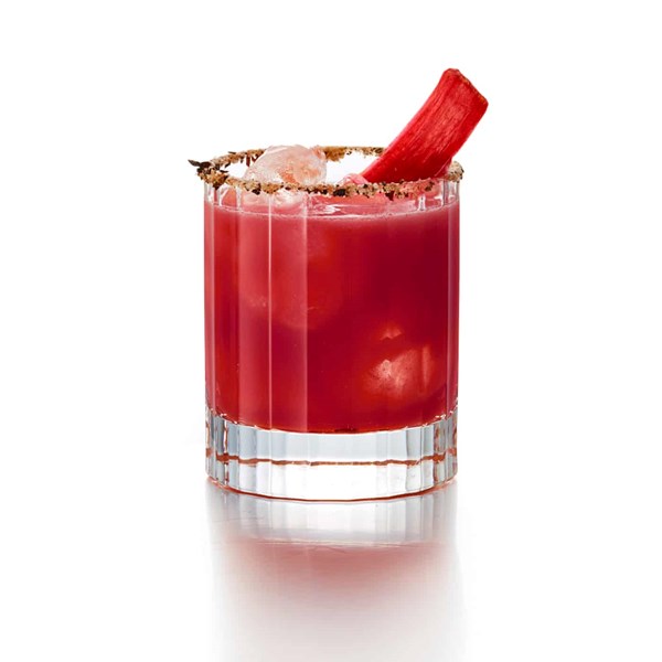 Rhubarb margarita