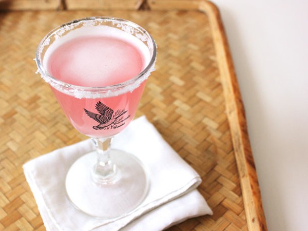 Rhubarb sidecar