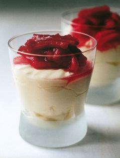 Rhubarb syllabub