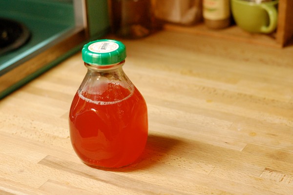 Rhubarb syrup