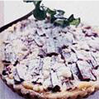 Rhubarb tart