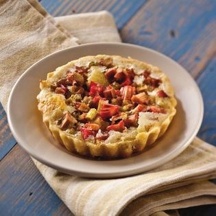 Rhubarb tart