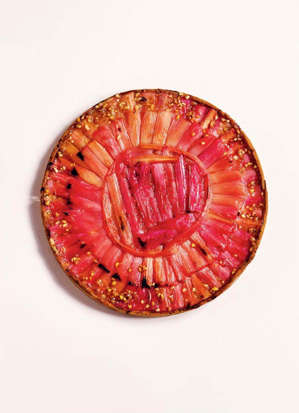 Rhubarb tart