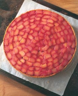 Rhubarb tart
