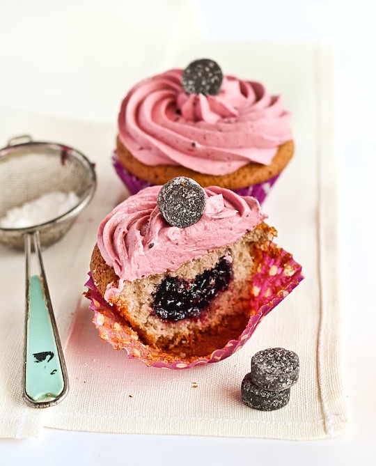 Ribena cupcakes