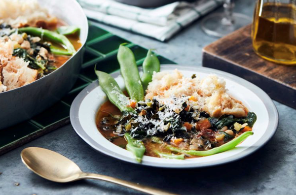 Ribollita with Romano beans