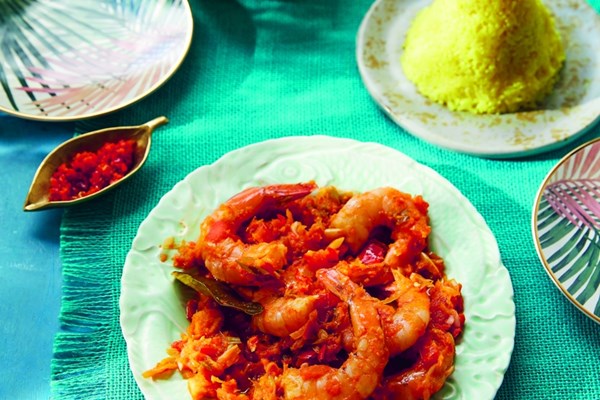 Rica rica prawns