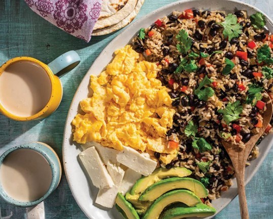 Rice and beans (Gallo pinto)