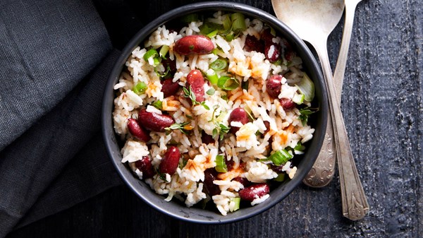 Rice and peas