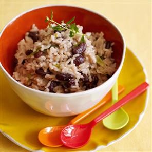 Rice and peas
