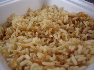 Rice and vermicelli pilaf