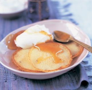Rice and wheat pancakes