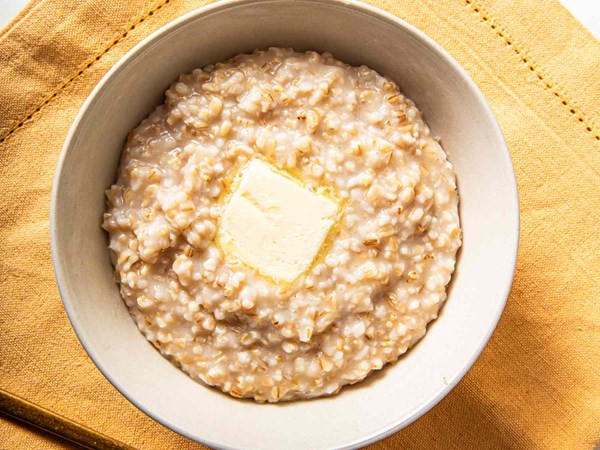 Rice cooker oatmeal