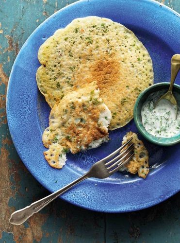 Rice flour pancakes (Chawal kay ata kay dosay)