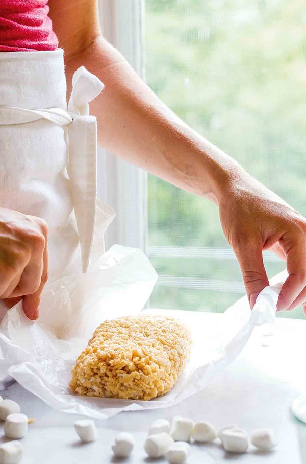 Rice Krispies treats for two
