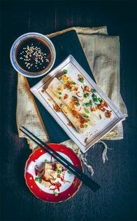 Rice noodle rolls