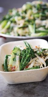 Rice noodle salad