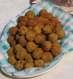 Rice "olives" (Olive di riso)