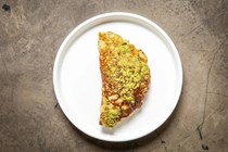 Rice pancakes with squash and ginger sauce (Sinasir)