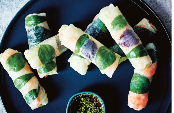 Rice paper rolls