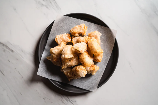 Rice paper tofu nuggets