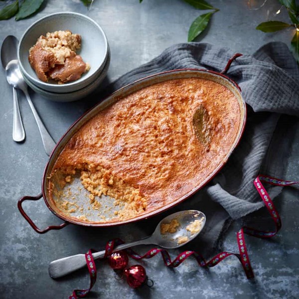 Rice pudding with honey and bay