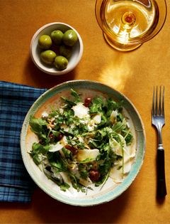 Rice salad for a screened-in porch dinner